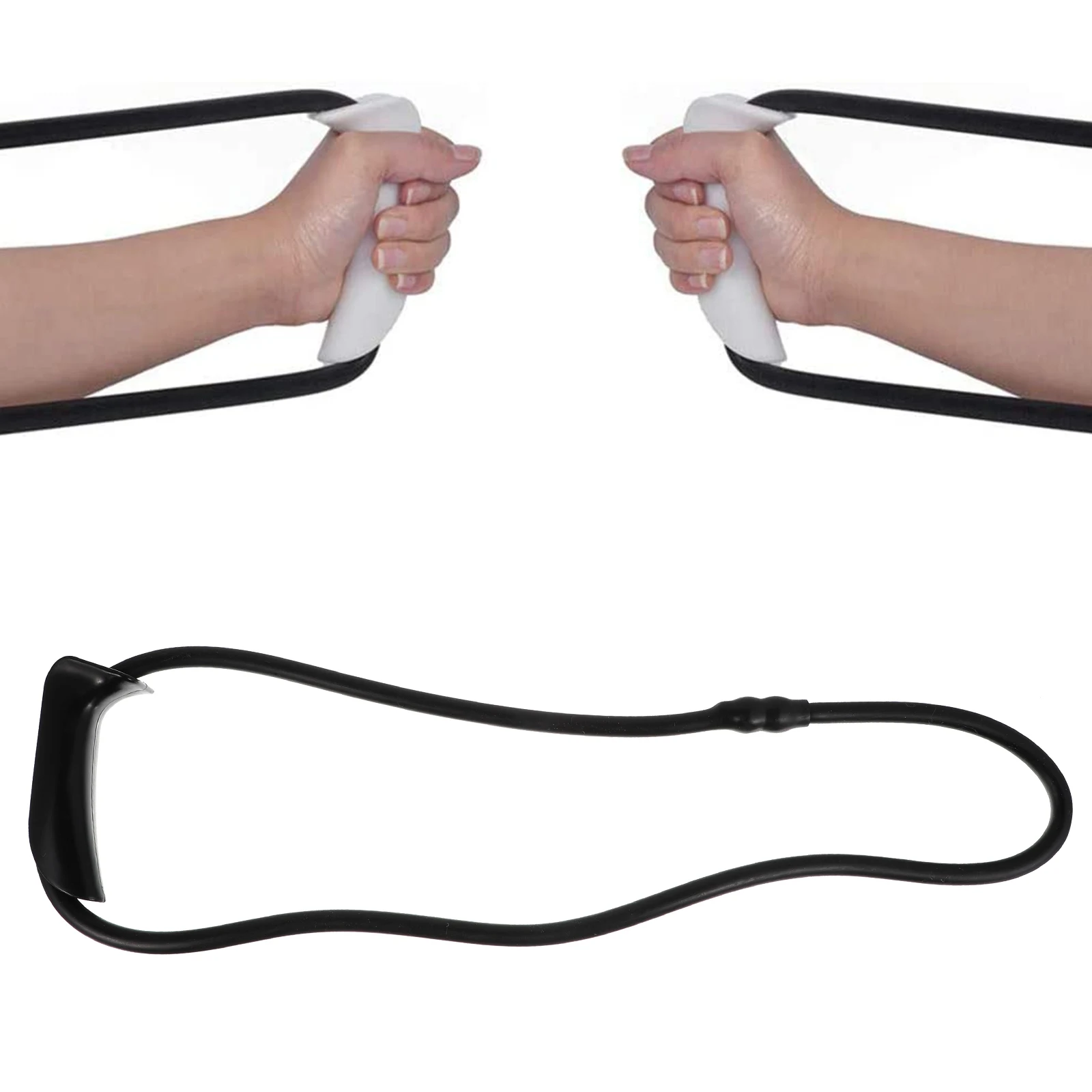 

Ergonomic Archery Trainer Hand Exerciser Strength Training Workout Equipment Rubber Grip Durable Bow Arrow Training Device For