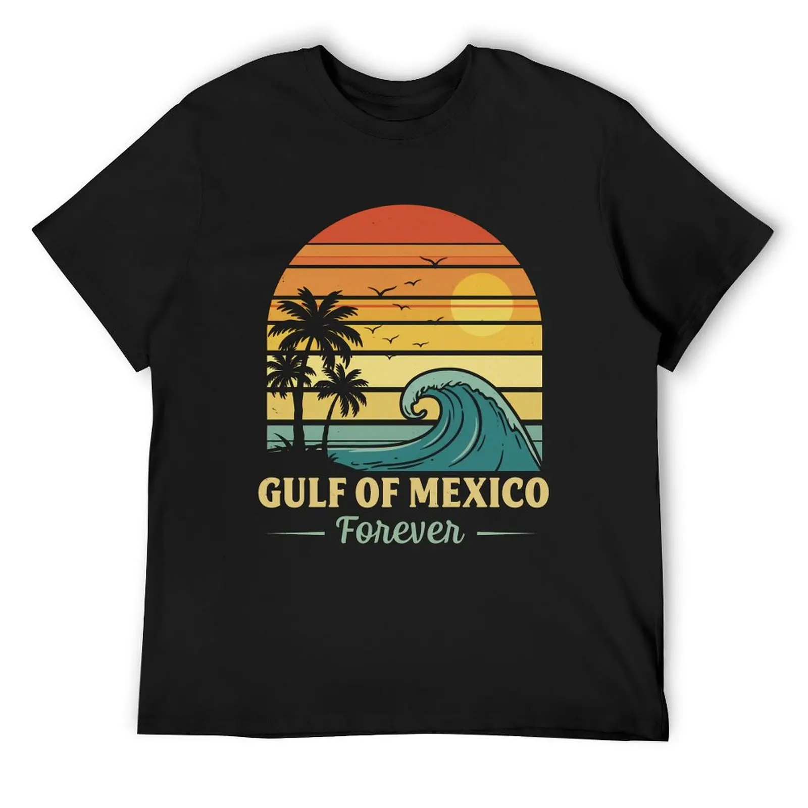 

Gulf of Mexico Forever T-Shirt luxury designer aesthetic clothes cute clothes korean fashion mens t shirts
