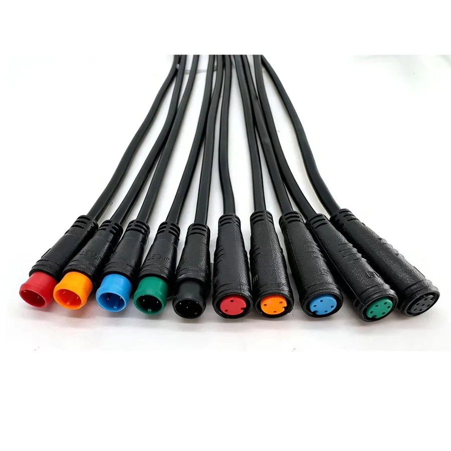 AliExpress NONE Waterproof Cable Julet Electric Cables 2/3/4/5/6/7Pin  Connector for Ebike Light Throttle Ebrake Display Ebike Parts Extend