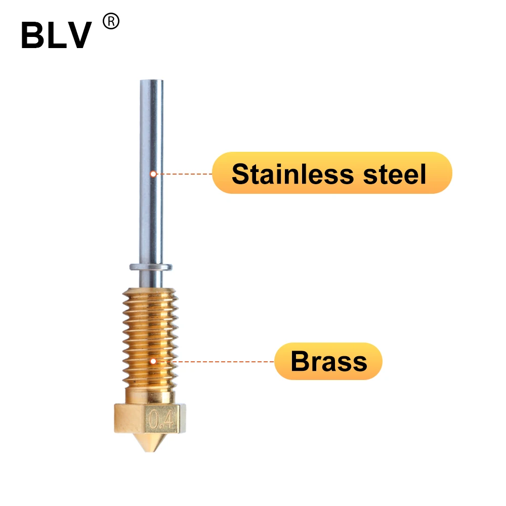 BLV® 3D Unity nozzle TUN PRO Nozzle All-in-one Compatible With Matrix Extruder / CHC hotend / CHC KIT / 3D Printer TD6 HOTEND