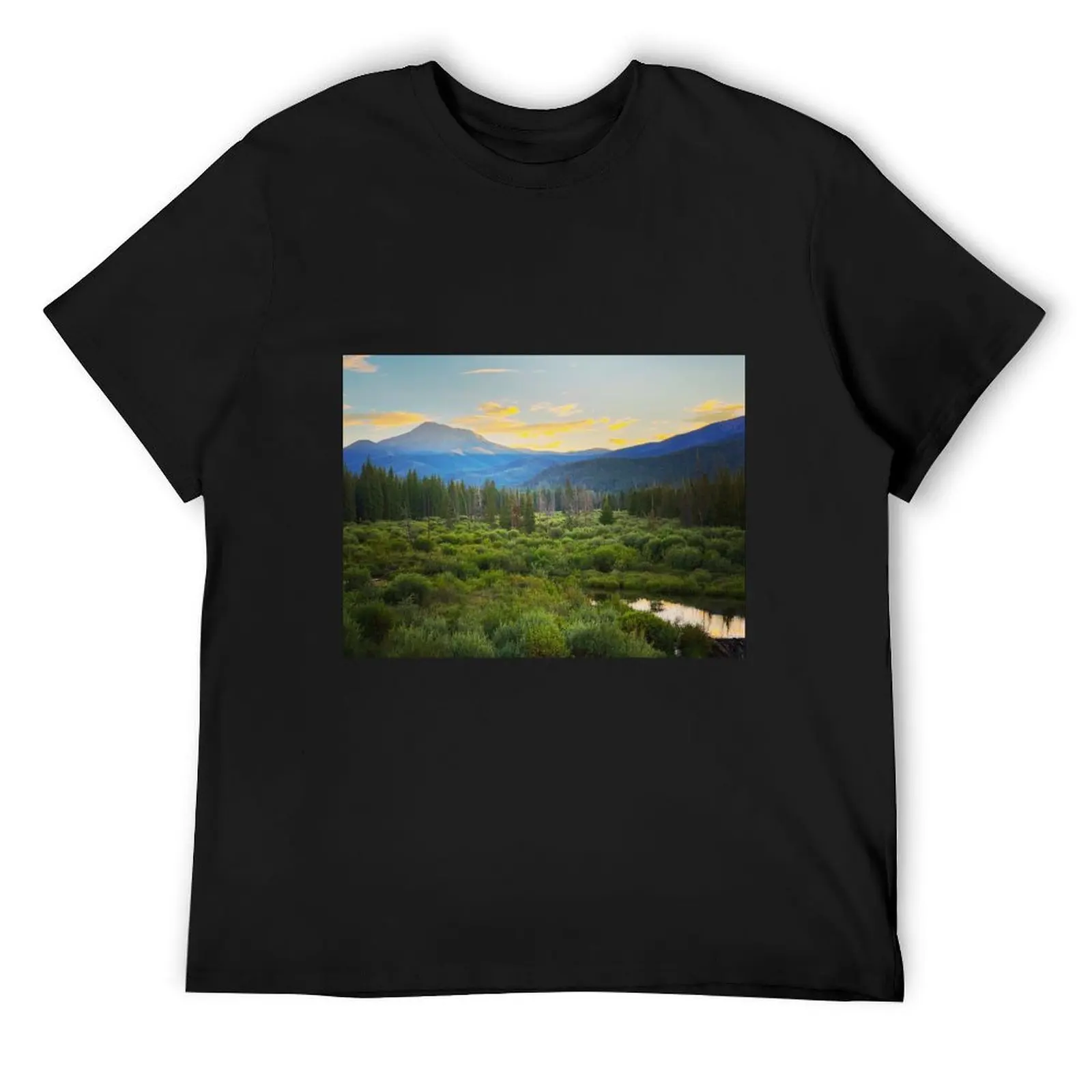 

Summer Sunset at Byers T-Shirt sports fans blanks anime t shirts luxury t-shirt shirts men