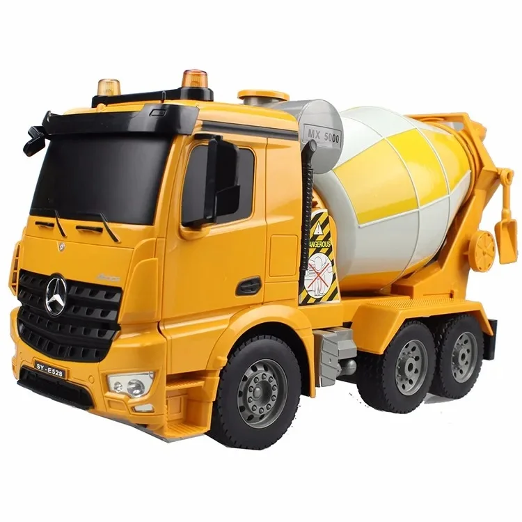 Double Eagle 1:20 RC Cars Benz Authorized Remote Control Concrete Mixer Truck Simulation Engineering Vehicle Boys Children Gifts