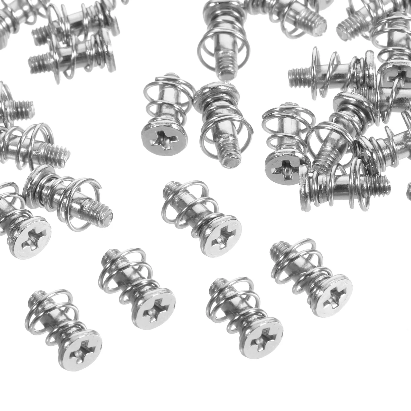 50Pcs High Strength Spring Steel Heatsink Screws for GPU Cooler Mounting Precision Standard Size Easy Installation Computer