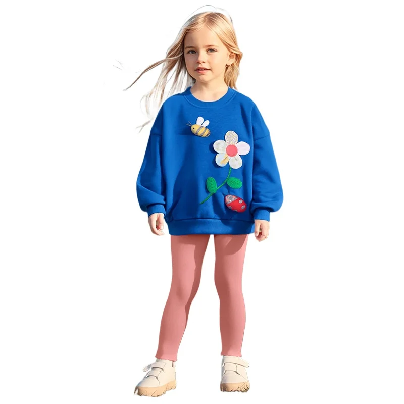 

Jumping Meters 2-7T Dinosaur Print Baby Sweatshirts Autumn Spring Cotton Boy Girl Long Sleeve Children's Clothing Toddler Shirts