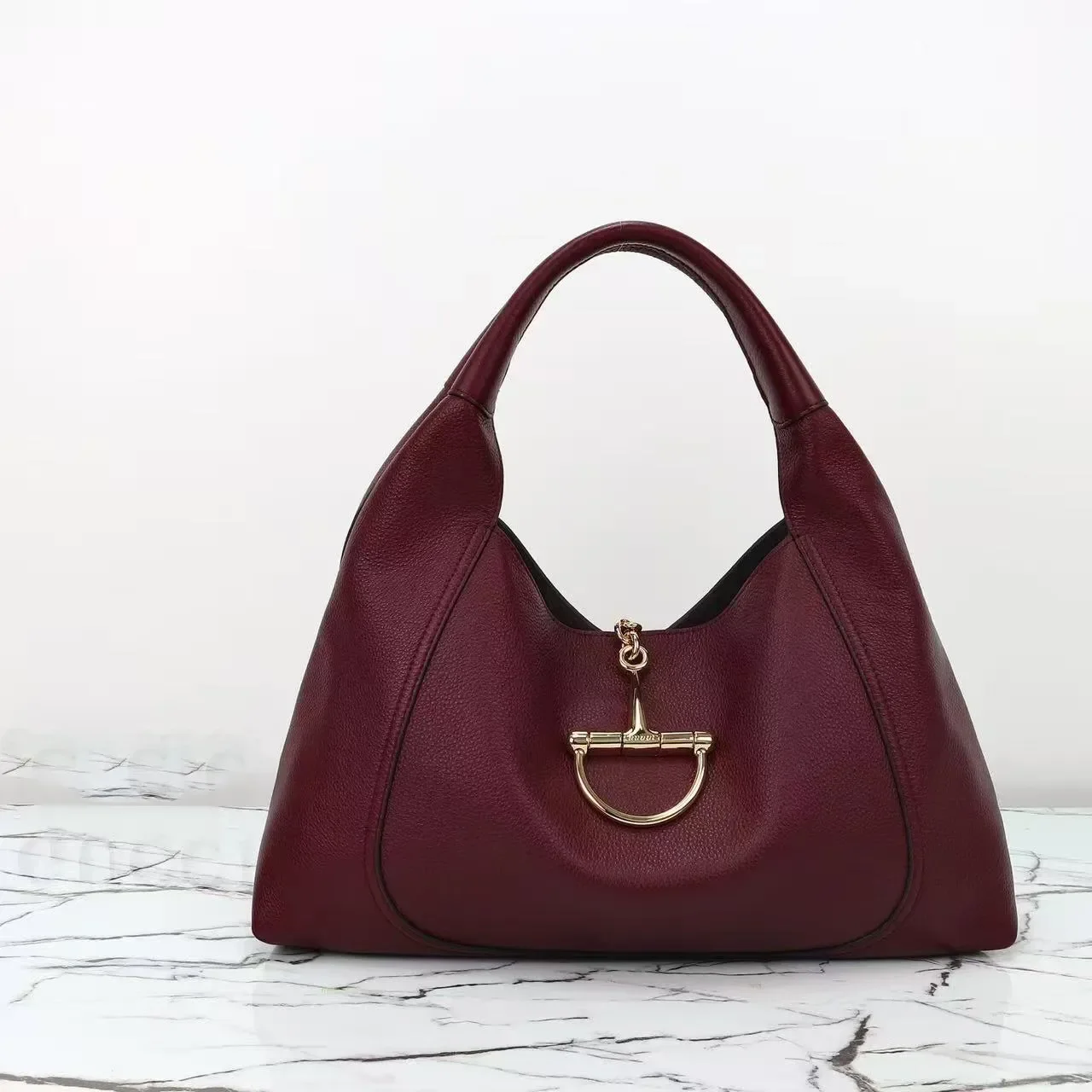 

wholesale price 10a luxury designer handbag women classic genuine leather shoulder crossbody bag large half horse