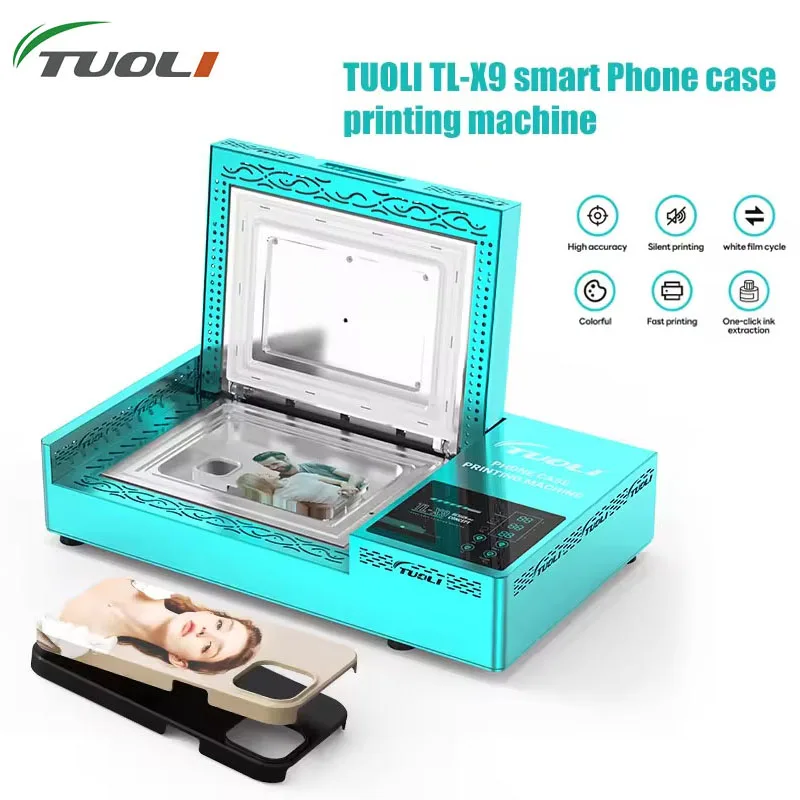 TUOLI TL-X9 Custom Phone Case Machine Sublimation vacuum Heat Press Transfer Printer For iPhone Samsung Xiaomi Huawei Vivo