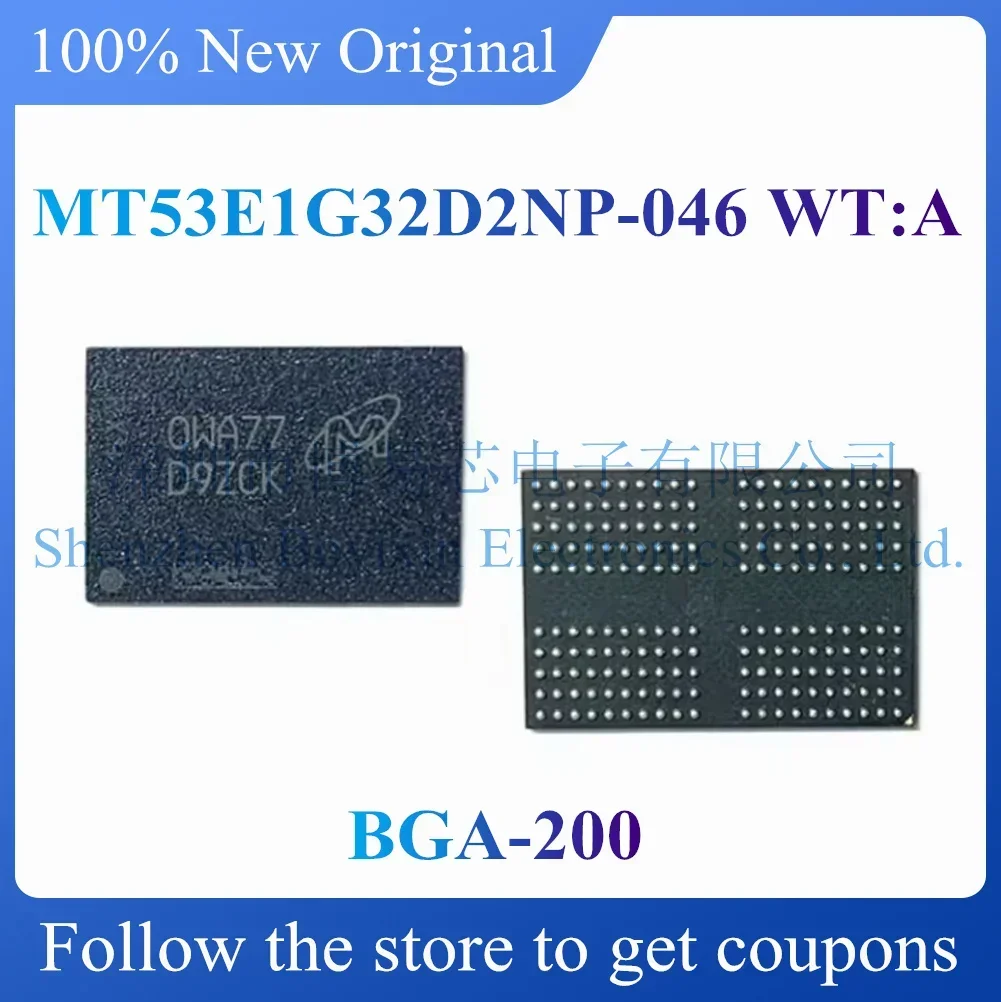 

NEW MT53E1G32D2NP-046 WT:A.D9ZCK.Original Product.BGA-200