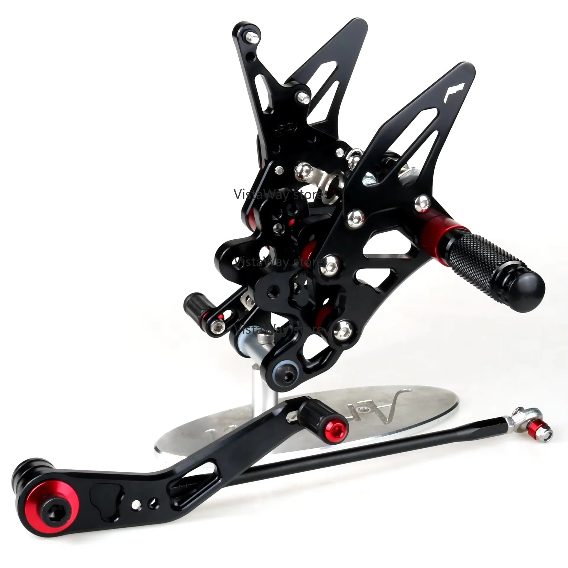 For  GSXR600 GSXR750 2006-2010 Motorcycle CNC Adjustable Rear Set Footrest 2006-2010 Foot Rest Accessory