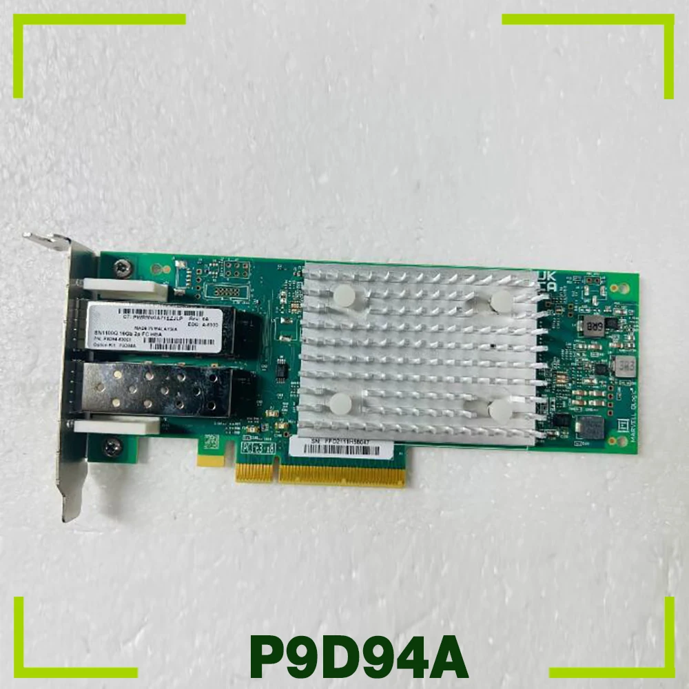 

For HP 853011-001 SN1100Q QLE2692 Dual Port 16G 2P FC HBA Card P9D94A