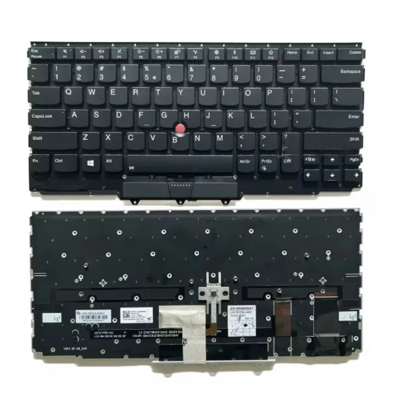 ^X1 US Backlit Keyboard for Lenovo Thinkpad X1 Yoga 2nd Gen 2 2017 X1 Yoga 3rd Gen 3 2018 3ND813002J RVWV-84SU   SM10M66566