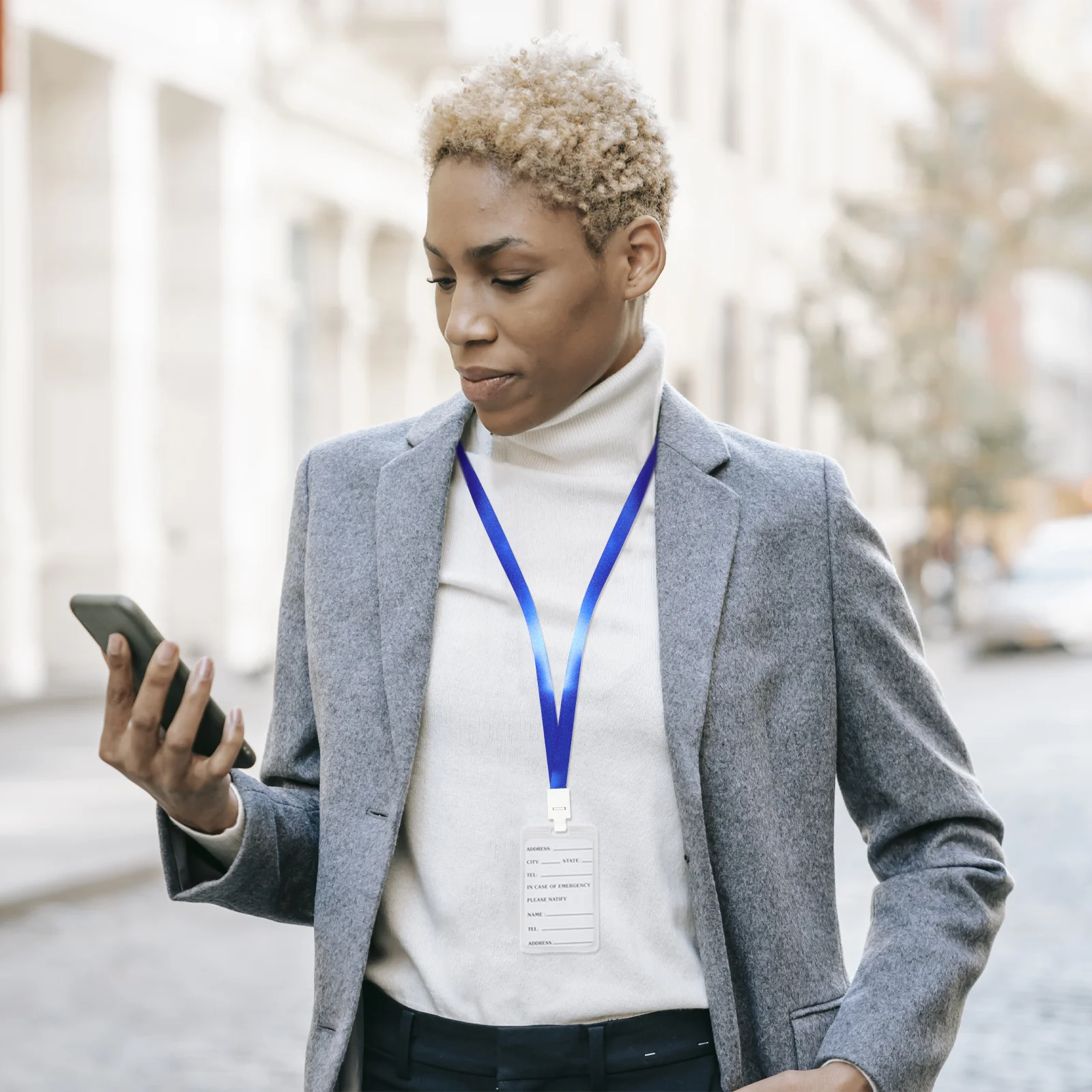 

5pcs Work Badge Holders Vertical Id Card Holder Reusable Lightweight For Staff Nurses Students Entrance Cards Storage Cover