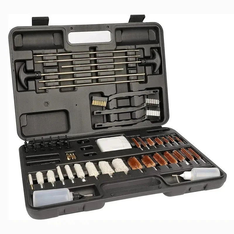 NEW Comprehensive Gun Cleaning Kit Includ All Necessary Supplies For Glock Pistol hunting Airsoft Airgun AK47 M4 M16 AR15 AK74