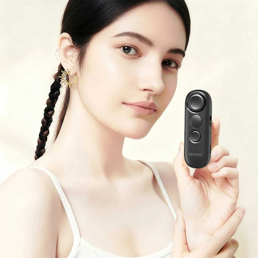 Remote Scrolling Ring Multifunctional RF Phone Camera Video Record Remote Trigger Flips Pages Before After for Android IOS