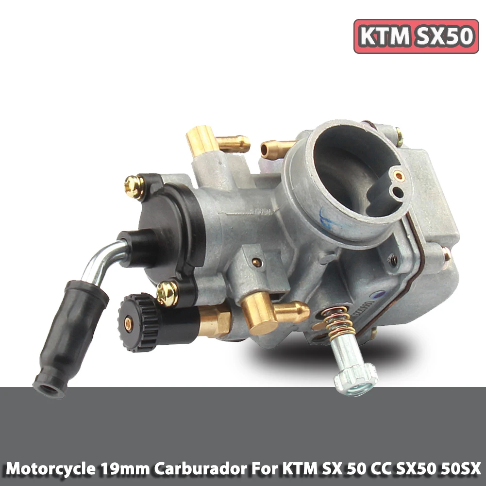 Motorcycle 19mm Carburetor For KTM SX 50 50cc SX50 50SX 2001-2008 Junior Dirt Pit Bike Senior Adventure Carbure Part Accessories