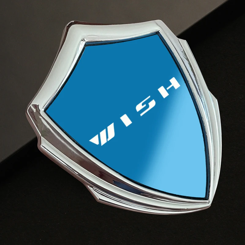 auto accessory 3D metal accsesories car stickers for Toyota wish