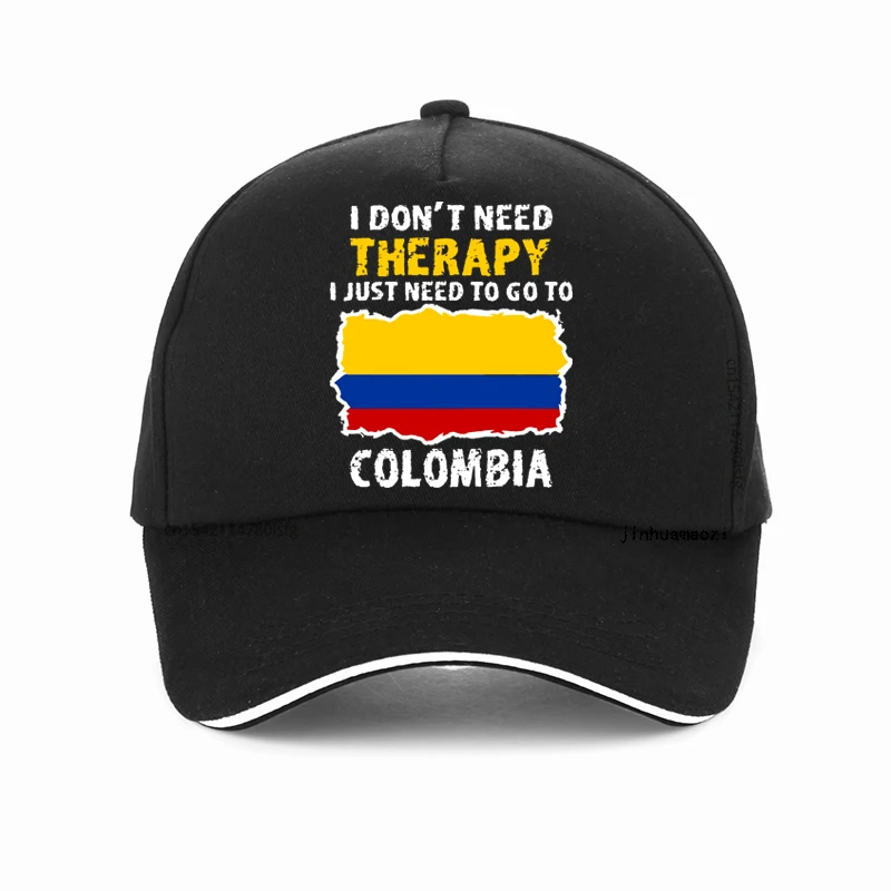 

Funny Colombia Flag hat printing Graphic Cotton Adjustable Baseball Cap Summer Style men women Golf Snapback Hats