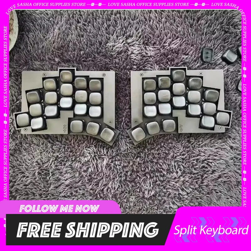 TOTEM 38key Low Profile Split Keyboard Custom Hot Swappable ZMK Bluetooth/wired Tpye-c Split Mechanical Keyboard Ergonomics Kit