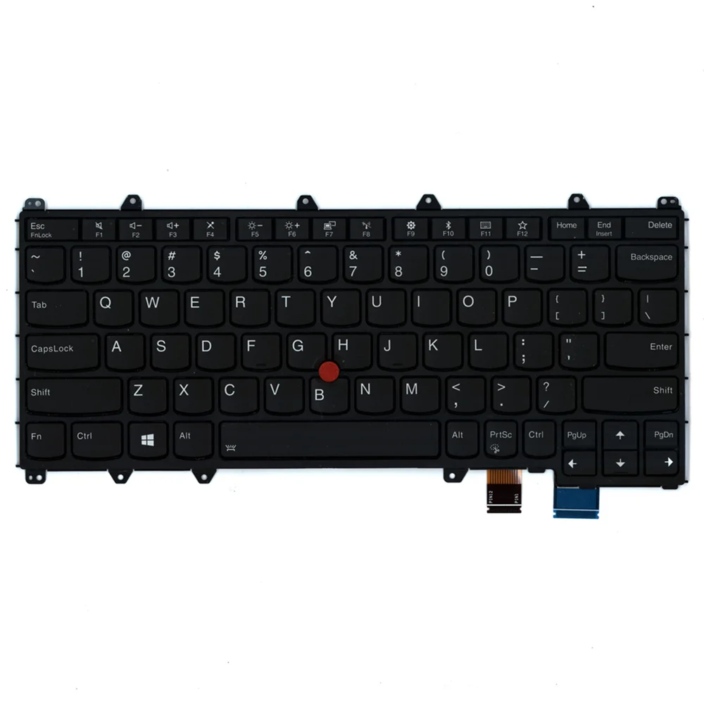 New Original English Backlit keyboard For Lenovo ThinkPad Yoga 370 US Backlit keyboard FRU 01AV675 01EN386