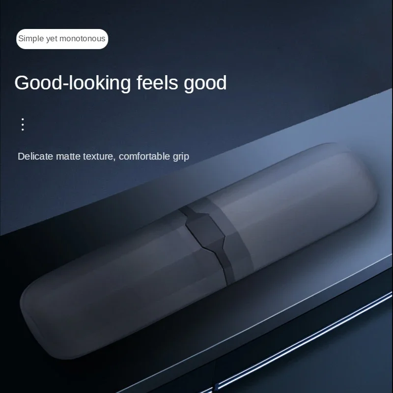 Travel Toothbrush Box Portable Creative Simple Toothbrush Box Student Travel Supplies Dustproof Plastic Toothbrush Cup