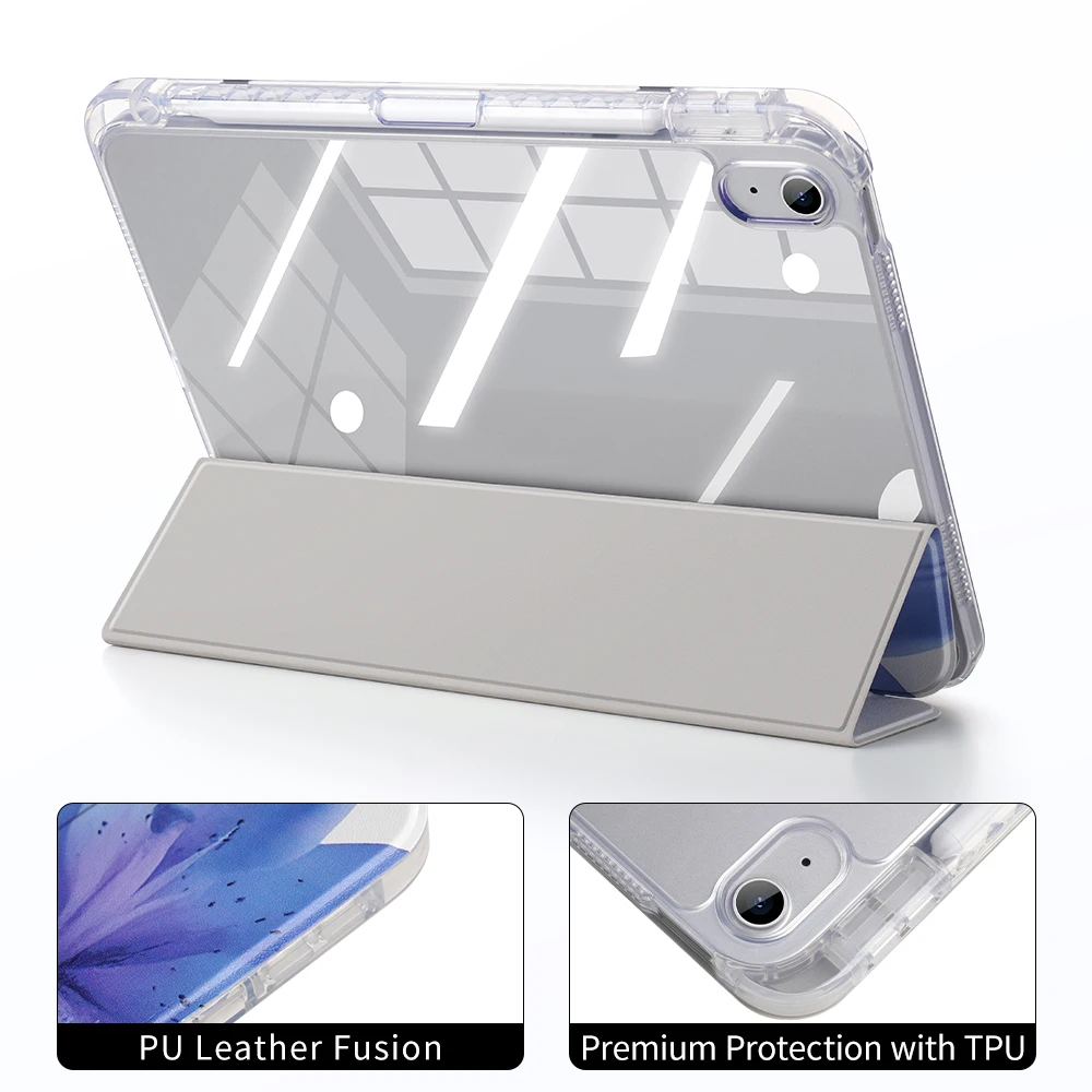Case for iPad 11th (A16) 11 Inch 2025 10th Gen Support Auto Wake/Sleep Magnetic Case For iPad Air 11 M4 M3 M2 with Pencil Holder