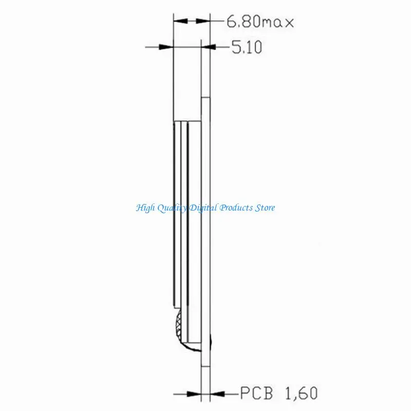 

U2JE 12864 Dot Matrixed LCD Module Incorporating COG Technology Various Applications