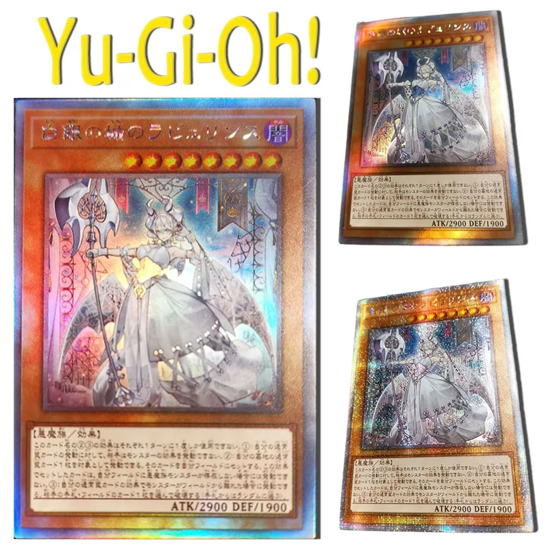 

NEW Anime Yu-Gi-Oh Silver City Remastered DIY homemade flashcards Game Collection boy surprise Birthday Christmas gifts