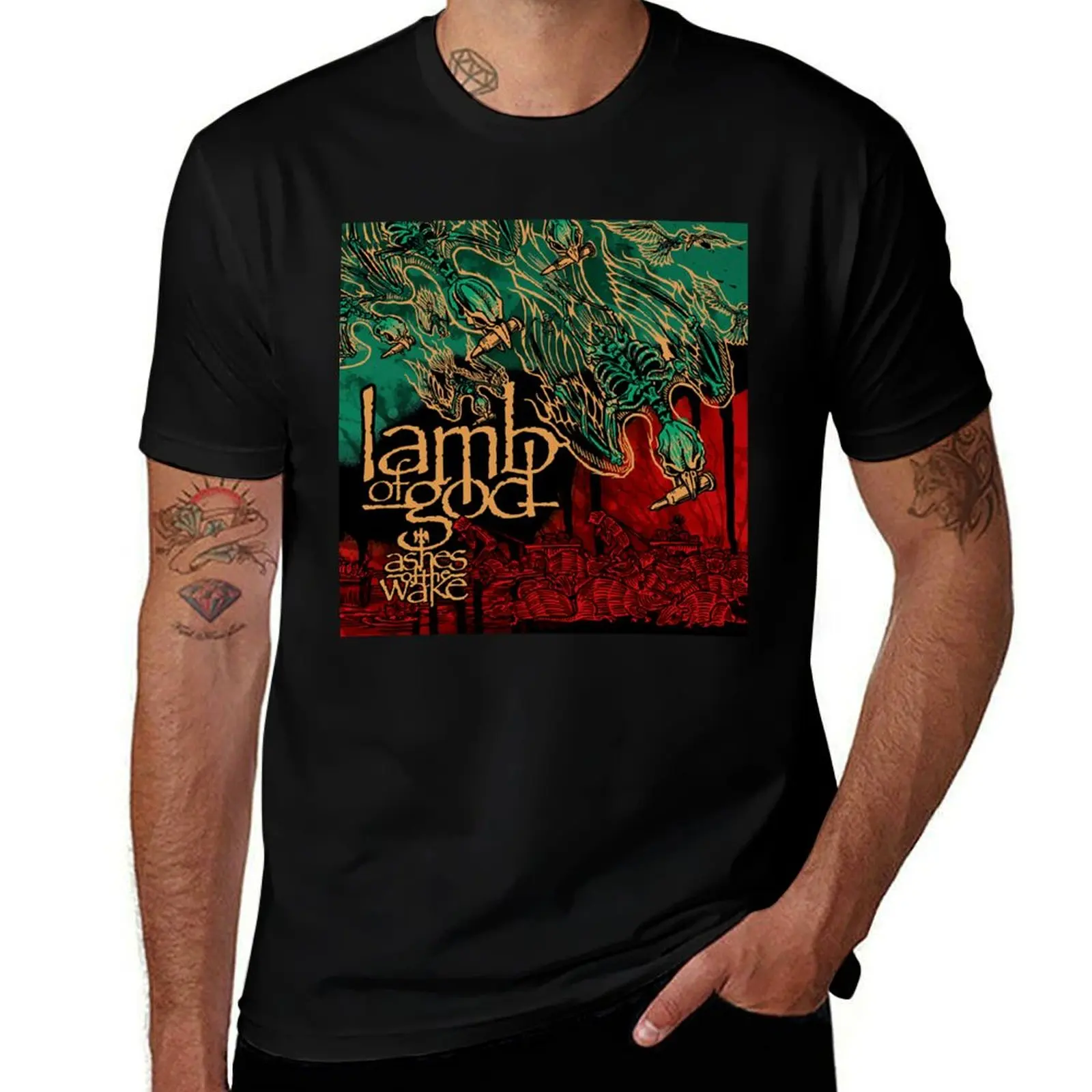 Mens Funny Lamb Of God Gift For Everyone T-Shirt Casual Basic Street Style T-Shirt