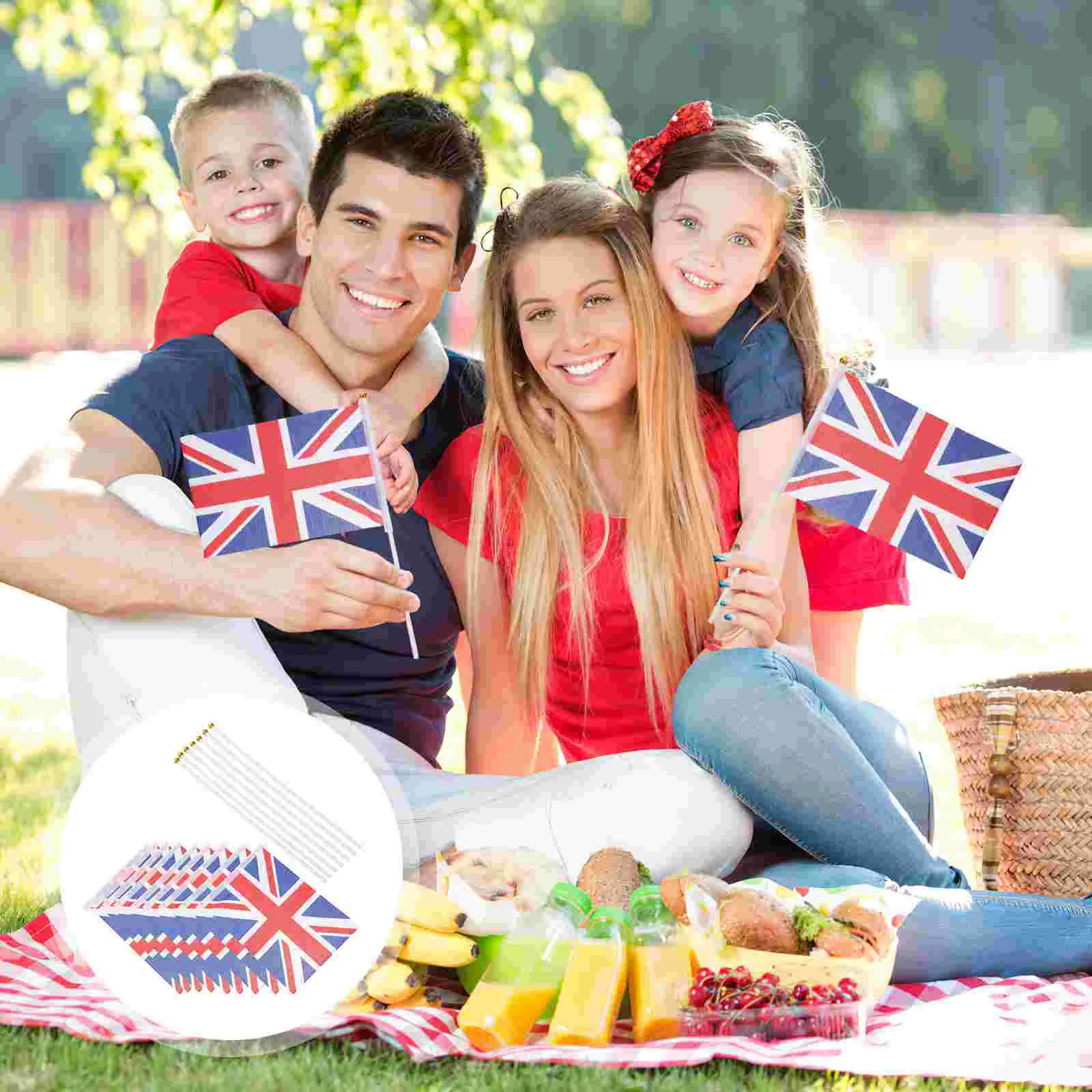 

50pcs Union Jack Hand Waving Flag Royal UK GB Great Britain Flags mini flag UK Flag
