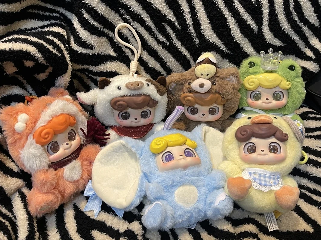 

In Stock Q Treasure Q.Kid Animal Kindergarten Vinyl Plush Series Blind Box Toy Pendant Cute Ornament Girl Surprise ChristmasGift