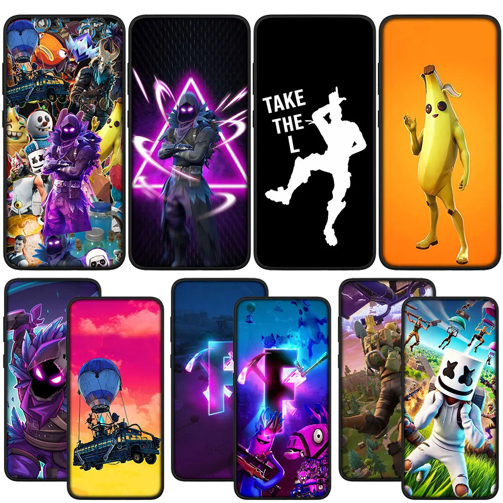 game F-Fortnites-Wallpaper Soft Phone Cover for Xiaomi Redmi Note 12 11 10 9 Pro 9S 10S 11S 9A 9C NFC 9T 10A 10C 12C Case