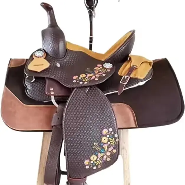 

Hand Made Western Premium Leather Racing England Dressage High Selling Horse Saddle From India At Wholesale Manufacture