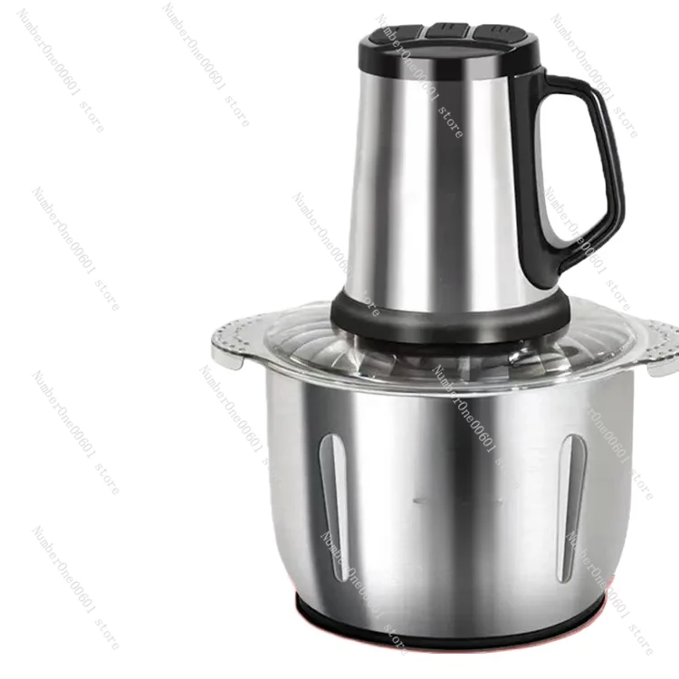 

Large capacity meat grinder stir vegetables chili herbs garlic