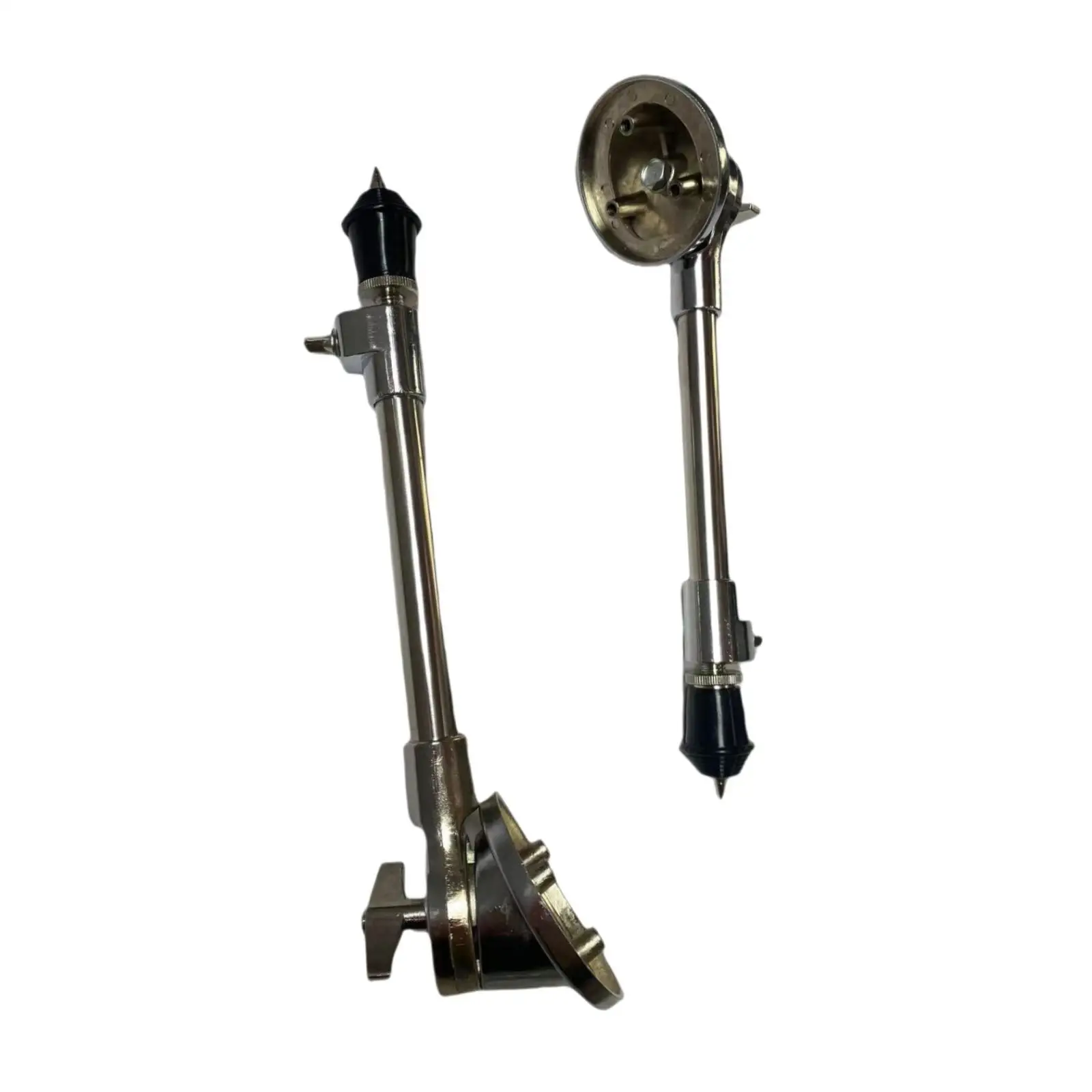 2 Pieces Bass Drum Legs Professional Drum Tom Leg Metal Bass Drum Stands Legs Drum Feet Holder for Instrument Accessories