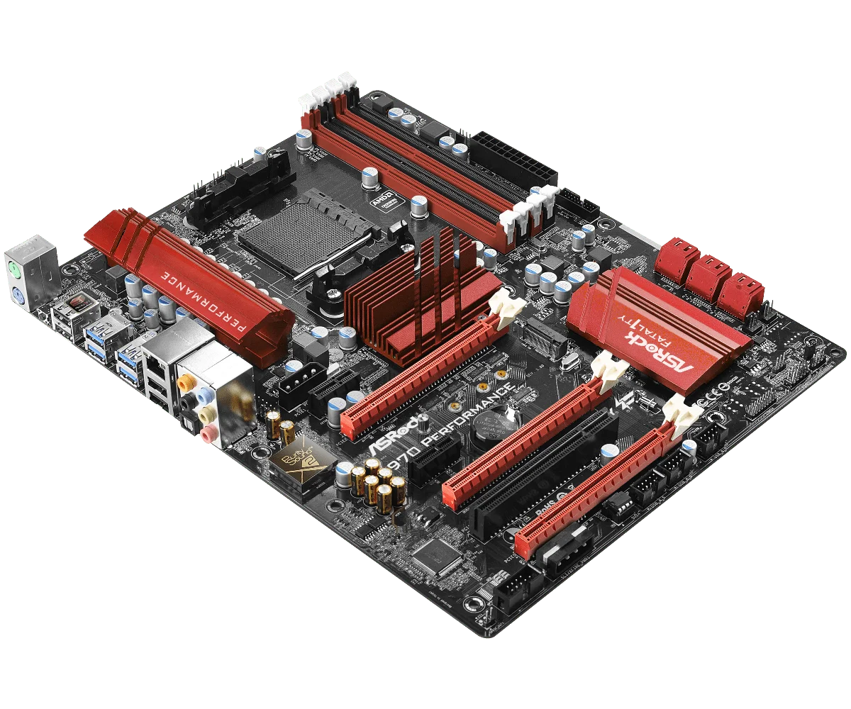 Imagem -04 - Desempenho Soquete da Placa Mãe Am3 Mais Amd 970 Ddr3 64gb M.2 Usb 3.1 Atx Suporte fx 6300 Cpu Asrock-970