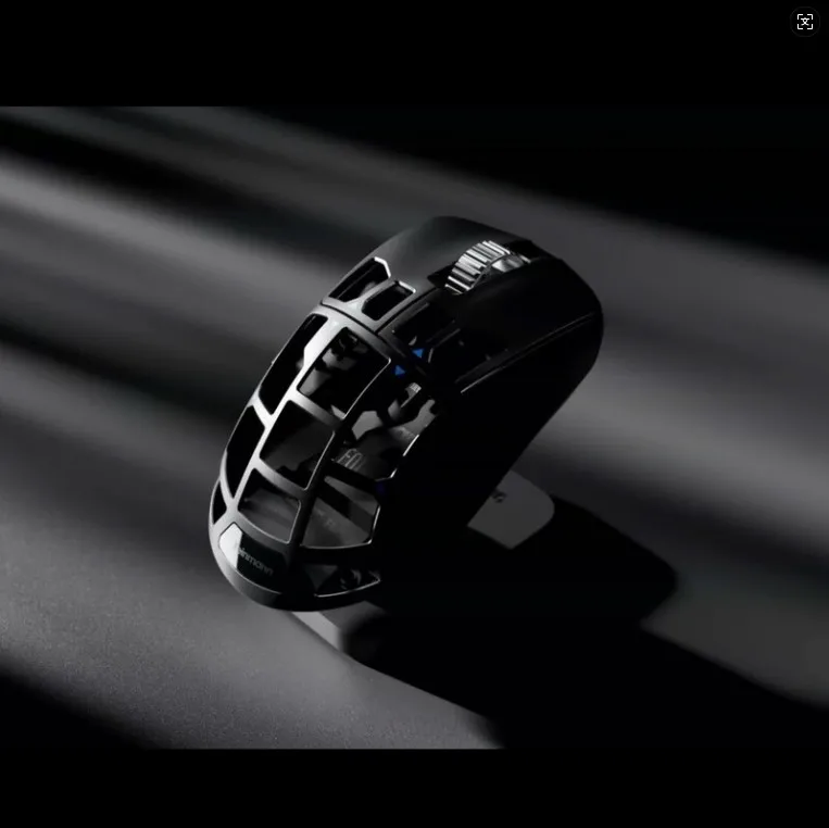 

Pulsar Feinmann F01 полая легкая двухрежимная мышь из магниевого сплава, скорость загрязнения 8000 Гц, датчик XS-1, зарядная база 32000 точек на дюйм