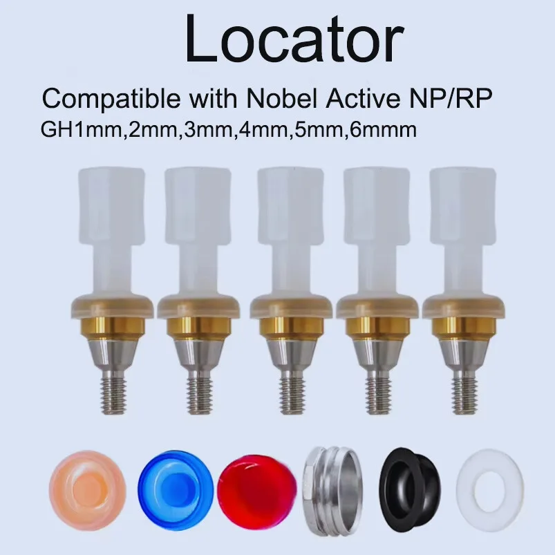 

Nobel active Replace CC Locator abutment Overdenture Attachment Kit Implant accessories