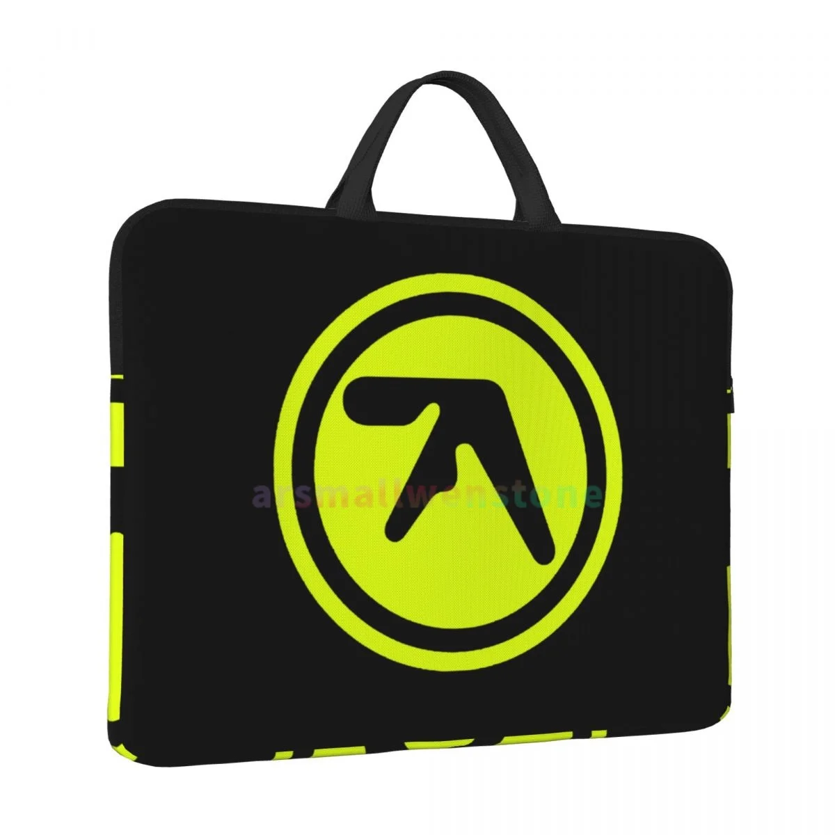 Aphex Twin Print Bolsa para computadora portátil Bolsa para computadora Oficina Viajes de negocios Funda grande para computadora portátil resistente al agua de 14 pulgadas