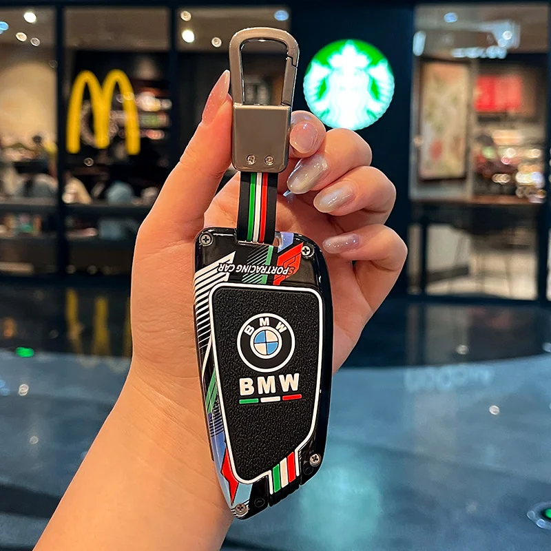 

Zinc Alloy Car Key Case Cover Shell Protected Fob For BMW F20 G20 G30 X1 X3 X4 X5 G05 X6 X7 G11 F15 F16 G01 G02 Auto Accessories