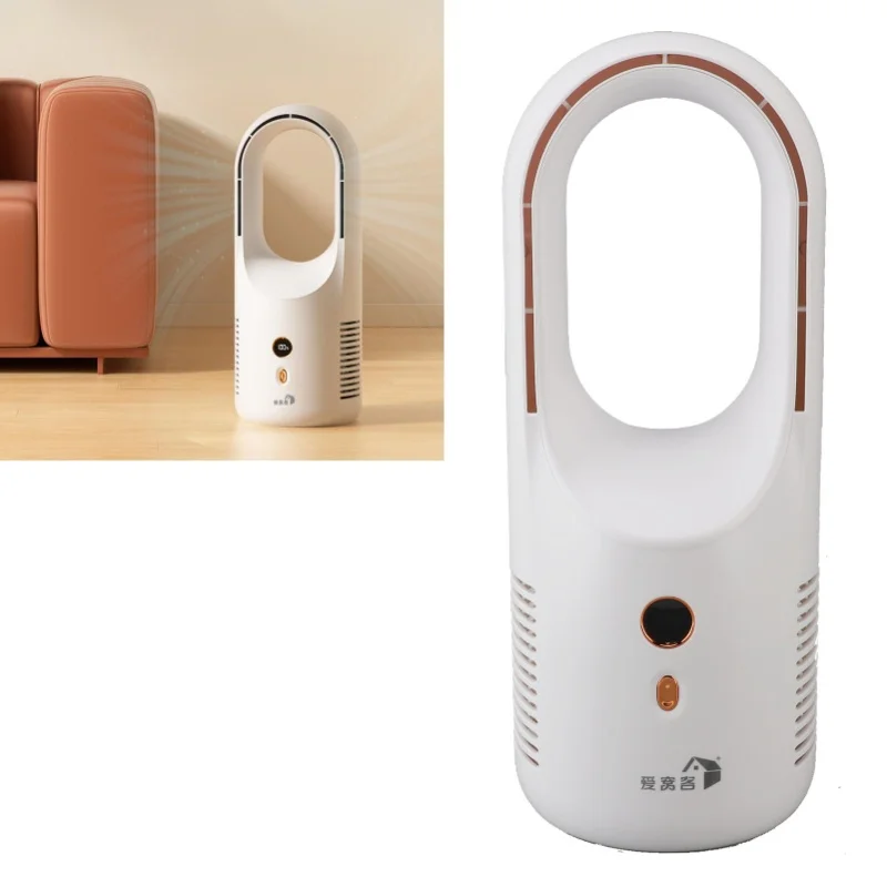 

Портативный бесшумный настольный вентилятор 1800 мАч с 6 скоростями, индикатором заряда, зарядкой USB Type-C, для офиса и дома