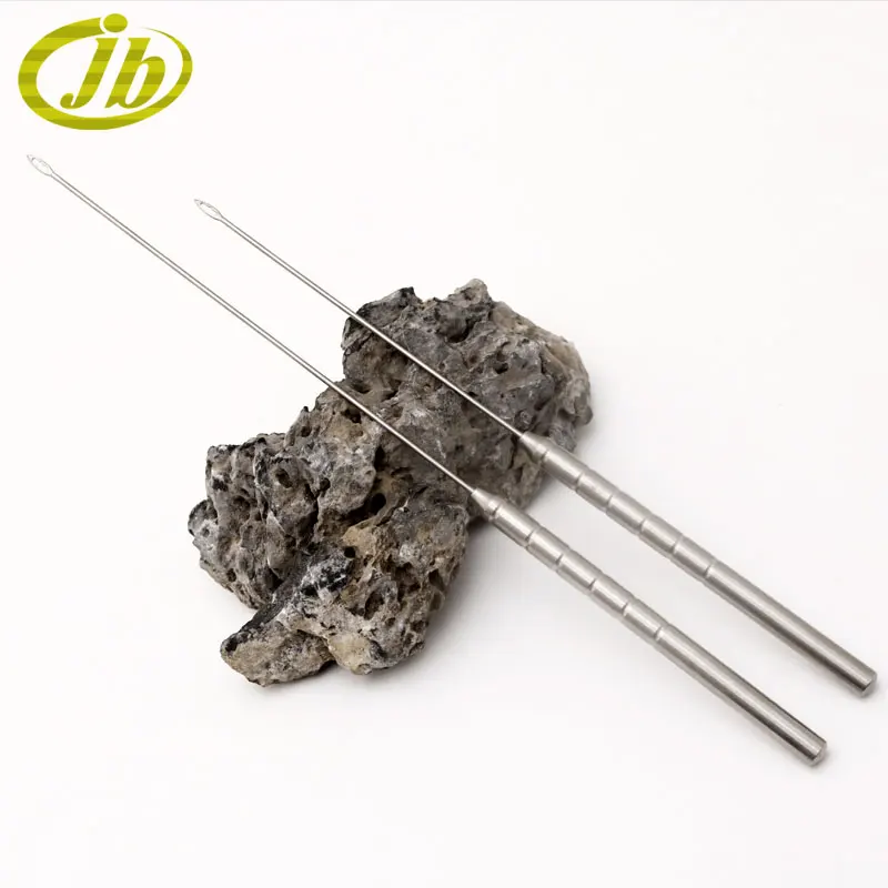 Buried wire guide pin stainless steel round handles cosmetic plastic surgery instruments puncture guide needle