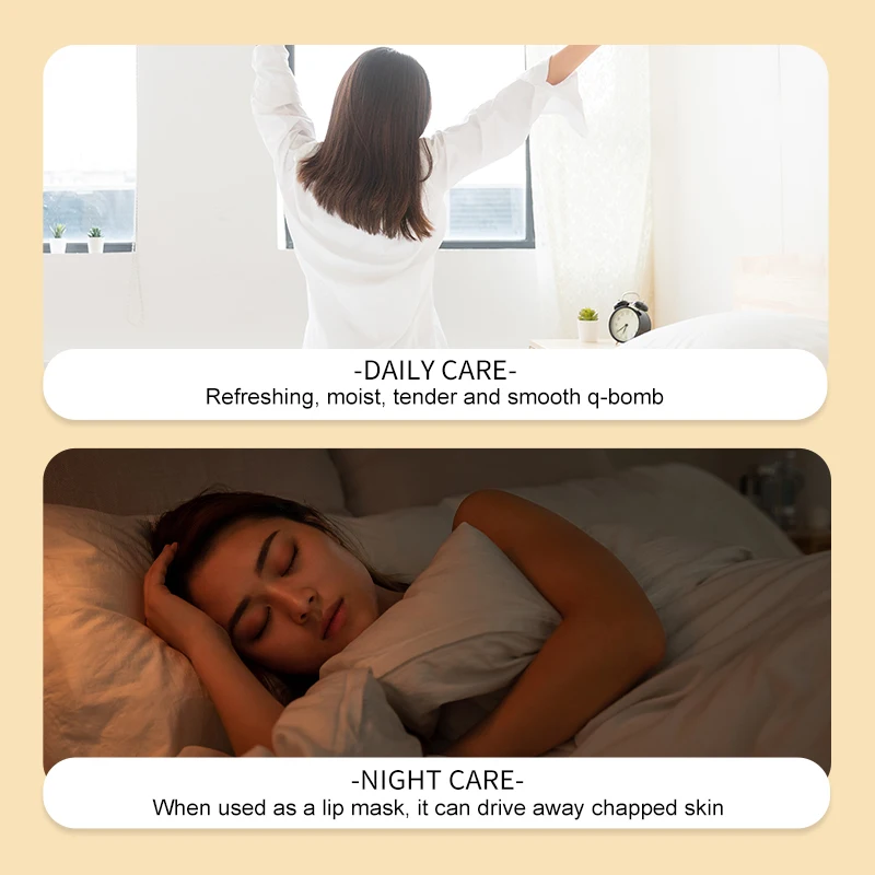 SADOER فيتامين C بلسم الشفاه ترطيب مكافحة تكسير ترطيب إصلاح مغذي المضادة للتجاعيد أحمر الشفاه الشفاه منتجات العناية بالبشرة #5