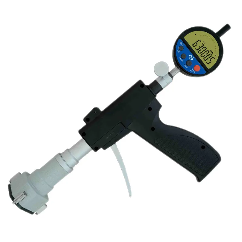 Quick measurement of three-point inside micrometer auto-rebound Positioning Center fast handheld Trigger gun type quick rebound