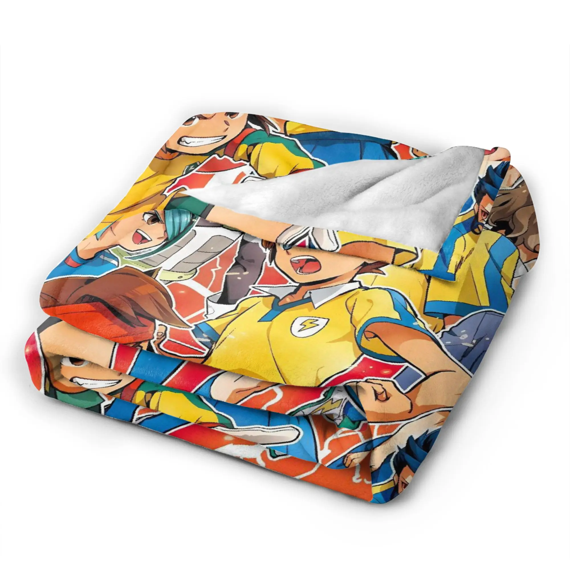 Inazuma أحد عشر Gouenji بطانية جودة سوبر الدافئة رمي بطانية الربيع صبي فتاة في الهواء الطلق الجدة المفرش #2