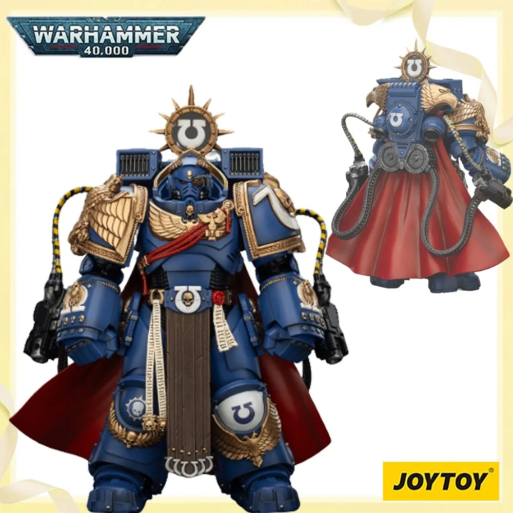 

100%Original Genuine in Stock JOYTOY WARHAMMER 40,000 Ultramarines Marneus Calgar,Chapter Master Game Figure Model Decoration