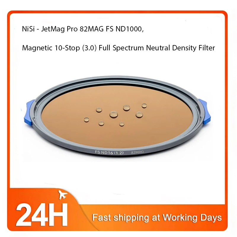 

NiSi - JetMag Pro 82MAG FS ND1000, Magnetic 10-Stop (3.0) Full Spectrum Neutral Density Filter