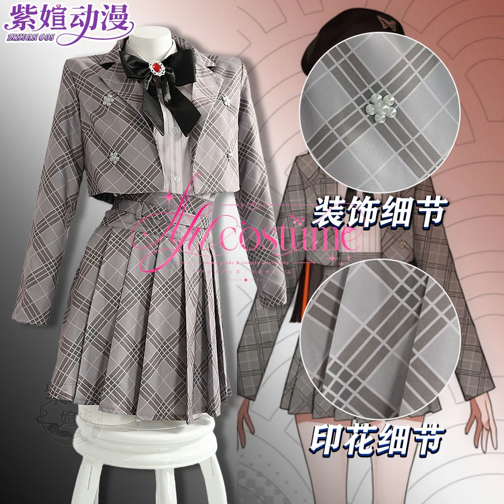 Chouya Hanabi Cosplay Costume Female Character Outfit Anime Style Clothing for Convention Photography
