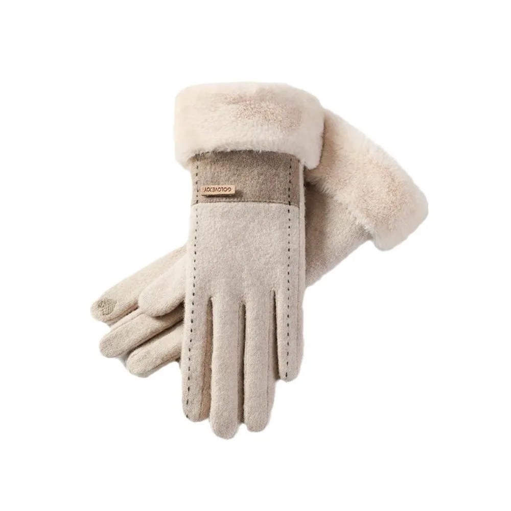 

Новые зимние перчатки с сенсорным экраном, теплые перчатки с сенсорным экраном и полным пальцем, ветрозащитные морозостойкие перчатки для женщин и мужчин