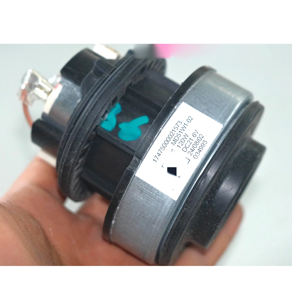 

DC21.6V 120W 35000rpm Double ball bearing 545 vacuum blower