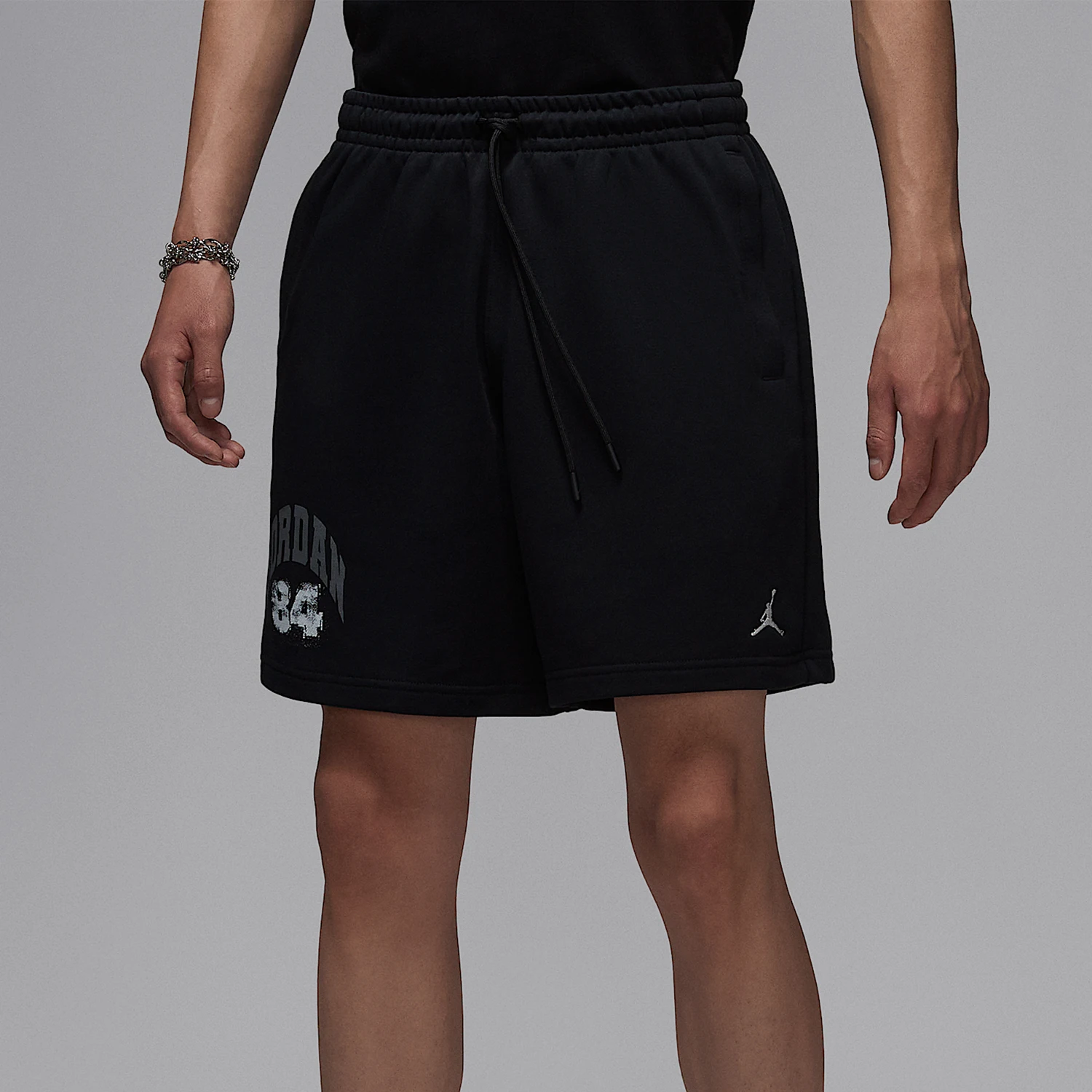 nike-genuine-jordan-men's-loose-college-style-knitted-casual-shorts-hv0096-010