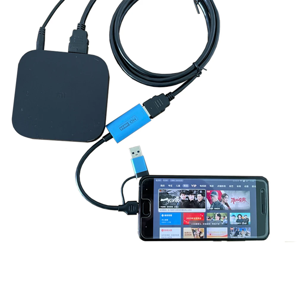USB3.0 Video Capture Card Type C 4K 60HZ Input HDMI Audio Capture Cards For Switch DSLR Camera Xbox Live Streaming Recording